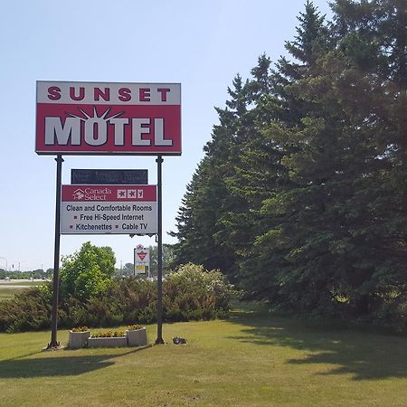Sunset Motel Портаж Ла Прери Екстериор снимка